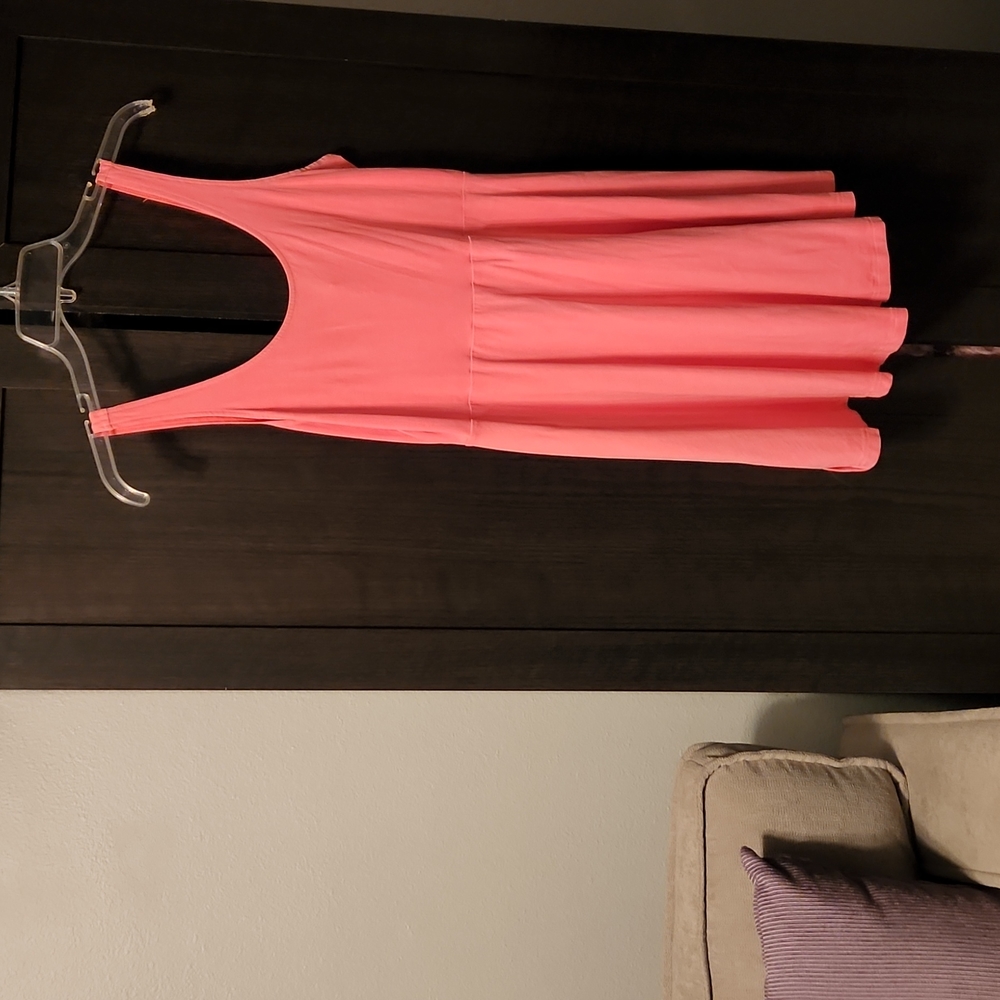 Baby Doll Coral Pink Dress